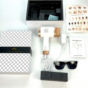 IPL Hair Removal Device Hand-Held Laser Women Men Summer Vacation Beach